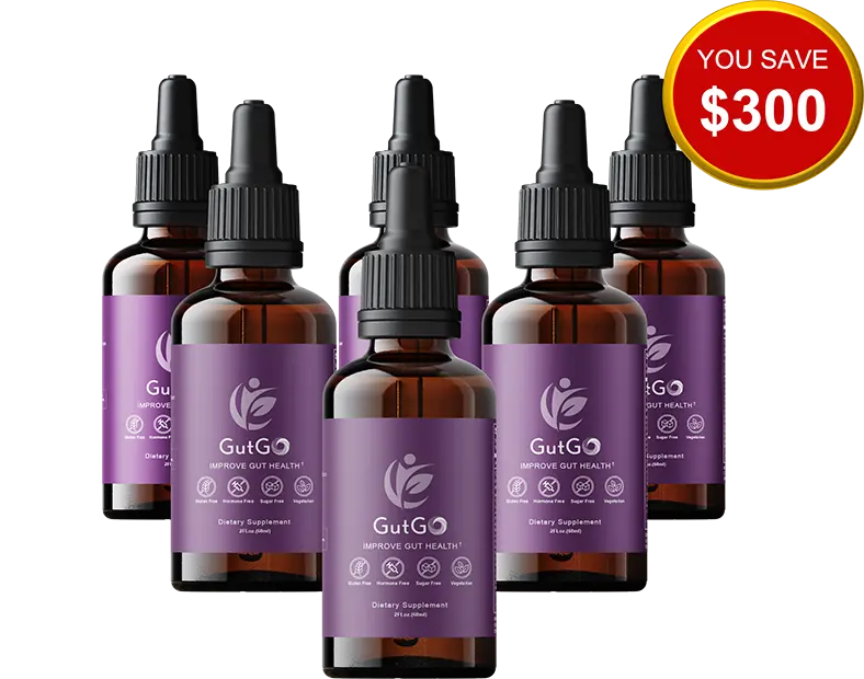 Gut Go 6 bottle best value package