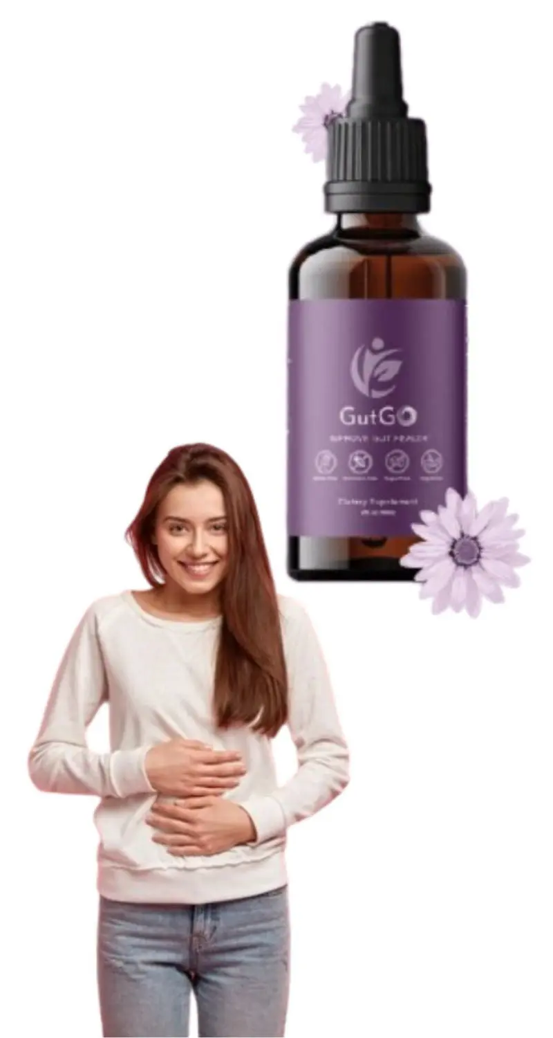 Gut Go single bottle — Japanese tea herbal drops for digestive health and gut lining repair